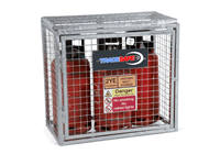 Tradesafe Modular Fully Galvanised Gas Cage 1.0m x 0.5m x 0.9m (Includes Signage)