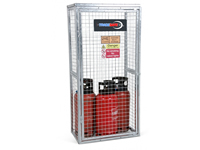 Tradesafe Modular Fully Galvanised Gas Cage 0.85m x 0.5m x 1.8m (Includes Signage)