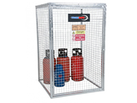 Tradesafe Modular Fully Galvanised Gas Cage 1.2m x 1.2m x 1.8m (Includes Signage)