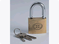 40mm Economy Brass Padlock