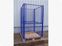 Collapsible Pallet Cage - Euro - 1600mm x 1200mm x 800mm